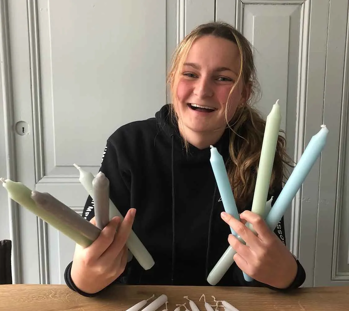 DIY kaarsen maken HUISS Alkmaar