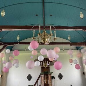 Styling bruiloft kerk Alkmaar