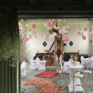Styling bruiloft kerk Alkmaar