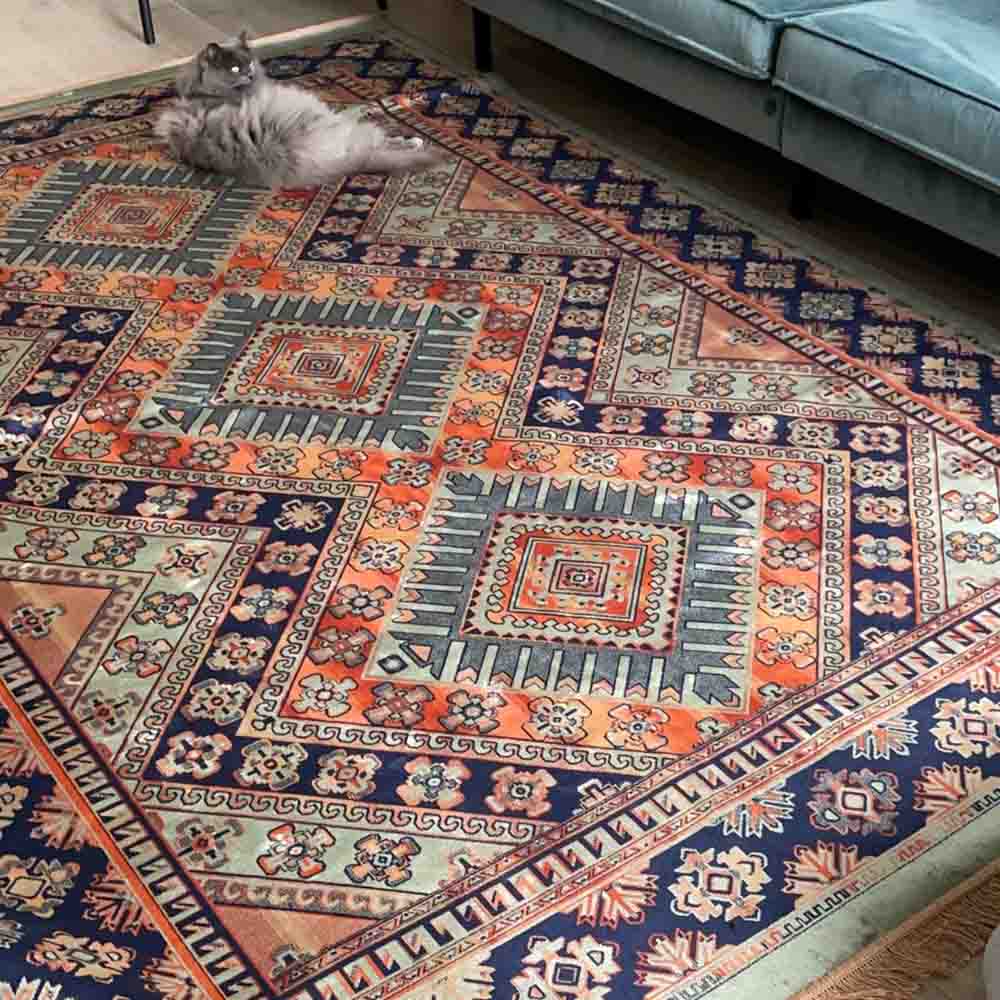 Vloerkleed met print