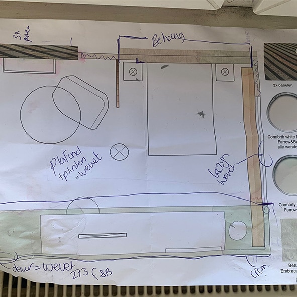 Slaapkamer HUISS Alkmaar